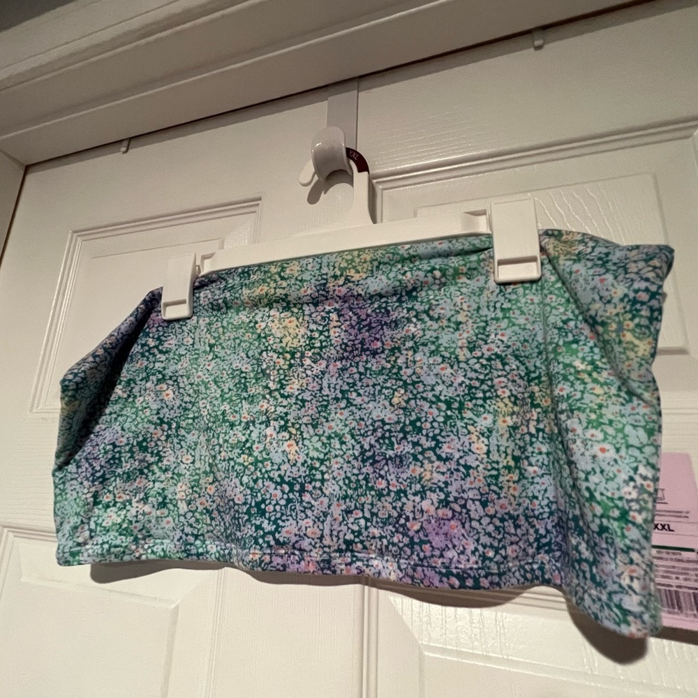 Wild Fable floral bandeau NWT